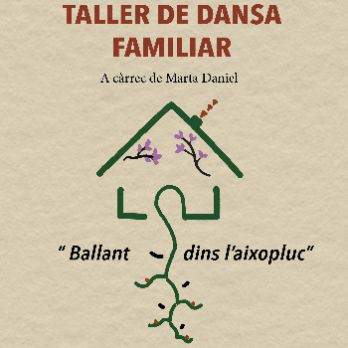 TALLER DE DANSA FAMILIAR: Ballant dins l'aixopluc