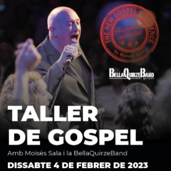 Taller Gospel Sant Quirze del Vallès amb Moisès Sala i la BellaQuirzeBand