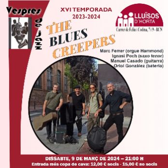 Vespres de Jazz - The Blues Creepers